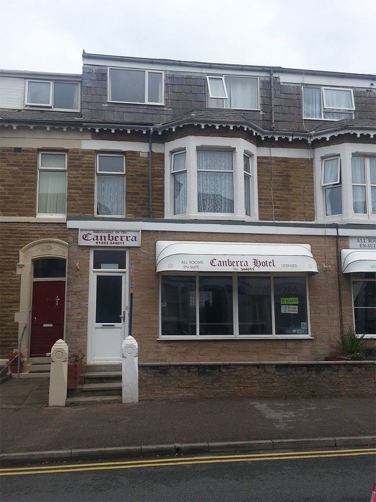 Uk Travel & Hospitality Ltd Ta Canberra Hotel Blackpool Exterior foto
